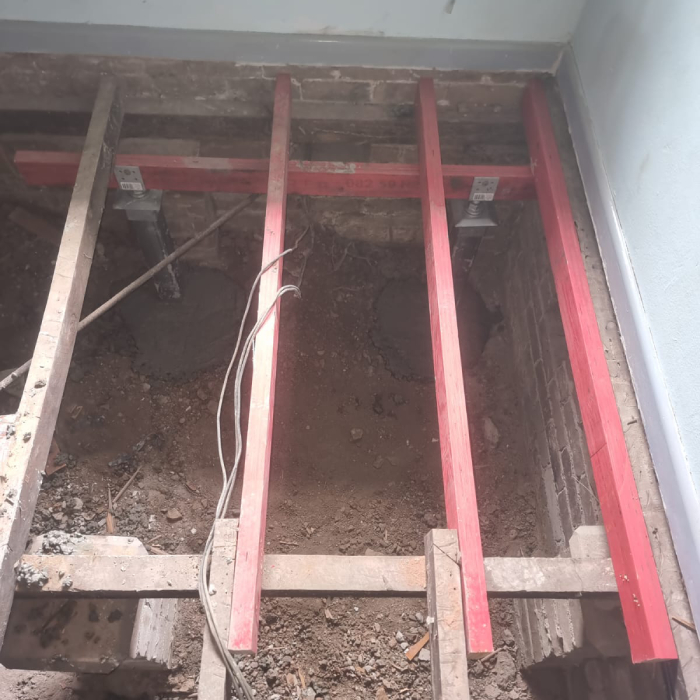 House Foundation Repair Piers